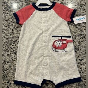 Carter’s Baby Boy Romper NWT